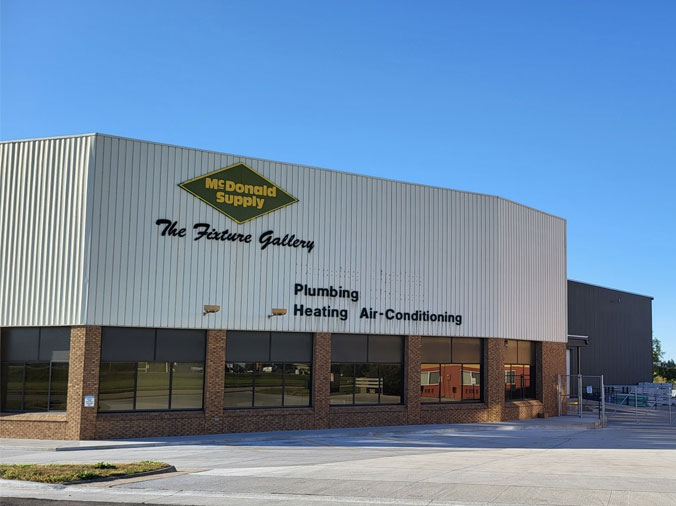 McDonald Supply Dubuque building exterior
